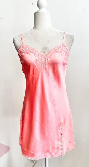 Victoria's Secret Lace Slip‎ Dress Y2K 2000s Coquette Dainty Fairy Small thumbnail 1
