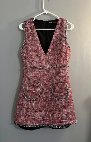 Zara Tweed Dress thumbnail 1