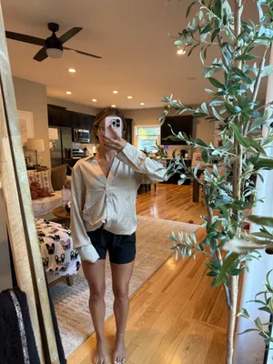 H&M Button-Up Blouse Long Sleeve thumbnail 4