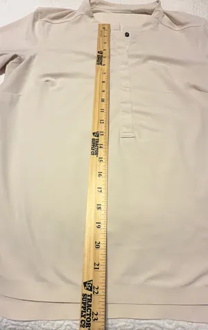 lululemon athletica Cream Lightweight Henley Top thumbnail 9