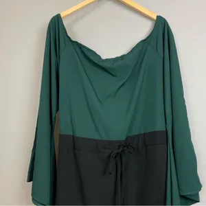 Pirate Wench Halloween Costume Women Long Bell‎ Sleeves Corset Asymmetrical Hem thumbnail 12