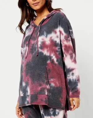 Chaser Tie Dyed Maternity Hoodie thumbnail 1
