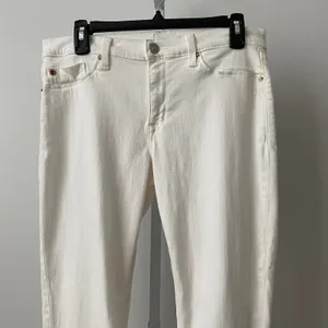 Hudson‎ Cotton Lyocell Coastal Clean Academia Skinny Denim Jeans 30 White thumbnail 2