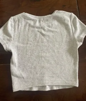 Garage Baby Cropped Tee White thumbnail 2