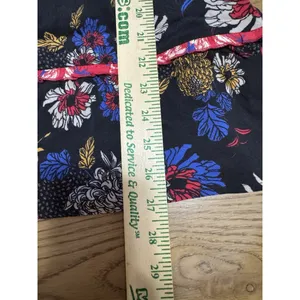 Anthropologie Dolan‎ Women Shirt Medium Ruffle Floral Red Romantic Tiered Boho thumbnail 5