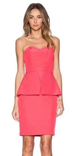 New Finder's Keepers Mad House Dress in Paradise Pink thumbnail 1