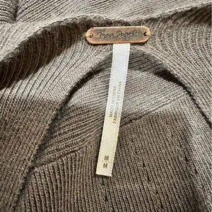 Free People “Cozy Nights” Fit & Flare Knit Dress – Taupe – Size Medium thumbnail 12