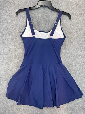 Eomenie Swimdress Swimsuit Tummy Control Swim Dresses Skirt one piece thumbnail 4