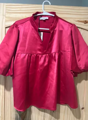 Pink satin Size L thumbnail 1