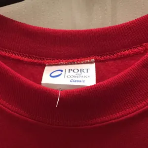FINAL MARKDOWN Unisex Yankton Sweatshirt (L) Red Size L thumbnail 4