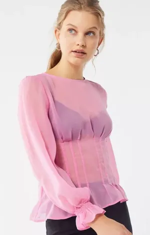 NWOT revolve finders keepers cute mesh top thumbnail 1