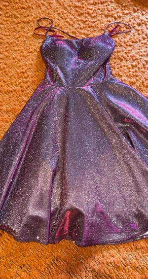 Homecoming Dress Purple Size 0 thumbnail 1
