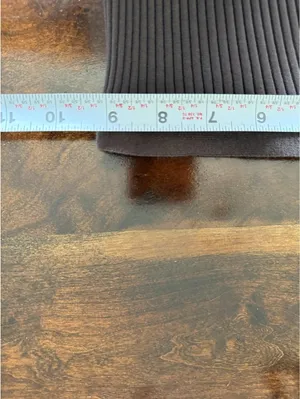 Zara Brown Ribbed Cutout Midi Dress Size Small thumbnail 10