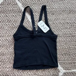 Hippie Rose "Peace" Cropped Tank Sz small thumbnail 3
