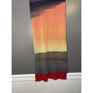 Guess Collection Skirt Womens Medium Multicolor Ombre Knit Maxi Lined Stretch thumbnail 6