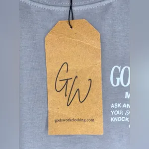 NWT GOD WORK Women’s/Mens Oversized Drop Shoulder Graphic Worship Tee thumbnail 7