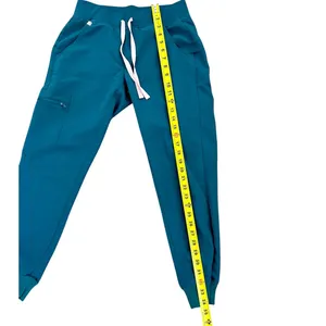 FIGS Zamora High-Rise Jogger Scrub Pant Caribbean Blue size XS/P thumbnail 5