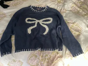 Bailey rose bow sweater Blue Size M thumbnail 1
