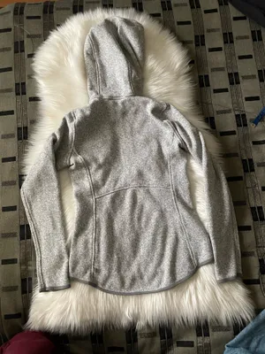 Lululemon Fleece & Thank You Pullover Heathered Gray 1/2 Zip thumbnail 10