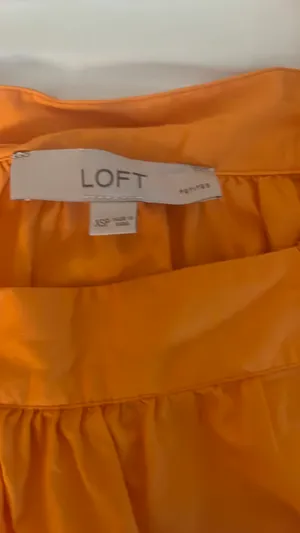 Orange  Dressy Top thumbnail 3