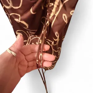 Urban Outfitters Brown Butterfly-Print Midi Slip Dress Sz M thumbnail 4