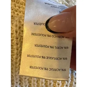 Urban‎ Outfitters Vest Women Medium Ivory Knit Demi Vest Top Streetwear Cropped thumbnail 10