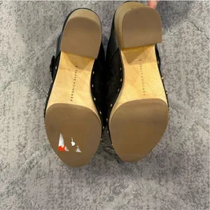 Veronica Beard Dacey Studded Clogs Black 8 thumbnail 5