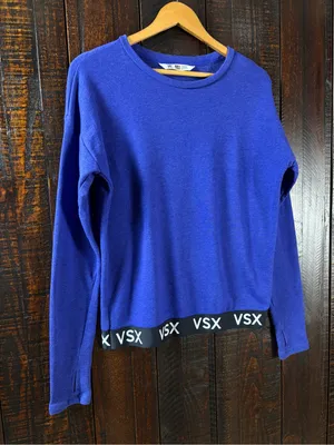 VSX Blue Violet Long-Sleeve Running Sweater Top thumbnail 2