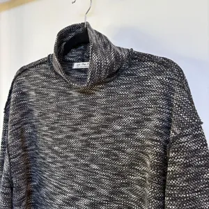 Free People Sunny Days Mock Neck Oversized Sweater Knit Boxy Winter Top Small thumbnail 4