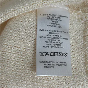 Anthropologie Worn Cream Short Sleeve Knit Crop Top thumbnail 8