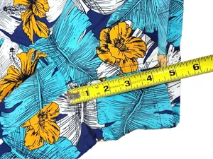 Patagonia Women’s Shorts XS Tropical Floral Blue Nylon Beach Outdoors Baggies thumbnail 7