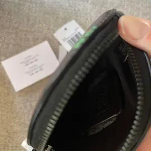 Coach Brown Black Peanuts Round Coin Case thumbnail 3