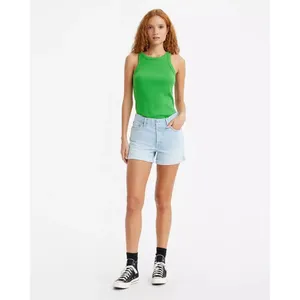 Levi’s 501 Cotton Denim Rolled Jean Shorts Light Wash Women 25 thumbnail 15