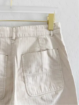 Free People Sunday Skies Wide Leg Pants in Cream Size 4 thumbnail 9