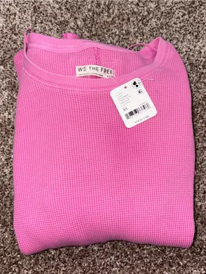 We The Free Free People Lapis Cuff Top Misty Plum Plumdrop XS NWT thumbnail 9