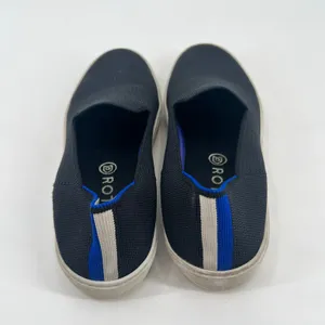 Rothy's Original Slip On Sneaker Casual Flats Shoes Womens US 8 black comfort thumbnail 5