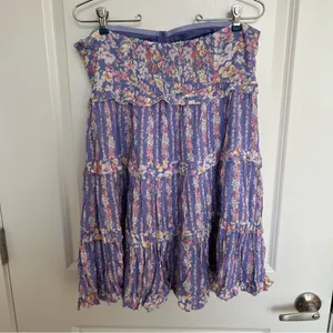 NEW Altar’d State Floral Corset Mini Dress Size Large NWT thumbnail 6