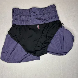 FP Movement by Free People The Way Home Deep Sea Purple Shorts High Rise size XS thumbnail 4
