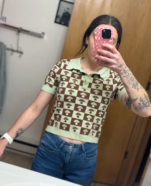 Forever 21 Sweater tee shirt multicolor thumbnail 1