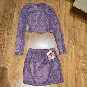 Mesh skirt set thumbnail 4