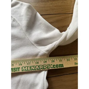 Lulu-B Women Size Medium Waffle Knit‎ Top 1/2 Zip Preppy Athleisure City Modern thumbnail 6