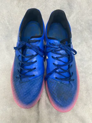 adidas Blue Soccer Cleats for Youth, Athletic Football Footwear, Sports Shoes thumbnail 1