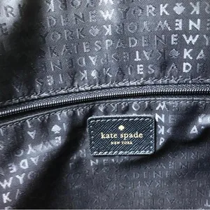 Kate Spade Black Shimmering Handbag/ Satchel thumbnail 15