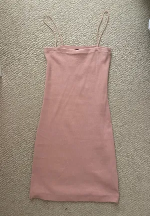 ZARA Ribbed Mini Dress thumbnail 1