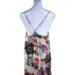 Patrons‎ of Peace Womens Floral Crinkle Rayon Maxi Dress Size Small thumbnail 6
