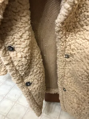 Sherpa Teddy Jacket Tan thumbnail 3