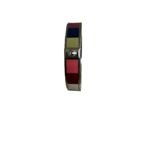 Coach Legacy stripe bangle bracelet thumbnail 2