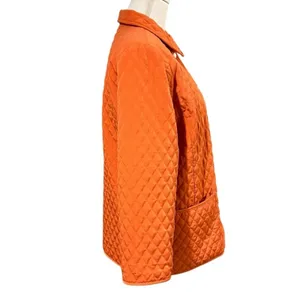 Vintage Susan Graver Quilted Utility Jacket Size S Barn Equestrian Cabincore thumbnail 4