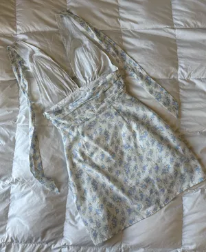 Princess Polly Brantley Floral White Mini Dress Size 4 thumbnail 8
