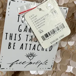 Free People Iridescent Pink Ivory Sequin Camisole Top OB2255068 XS NEW‎ thumbnail 5